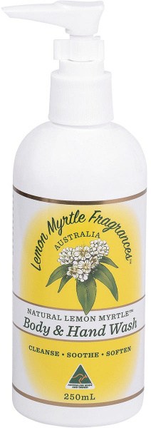 Lemon Myrtle Fragrances Hand & Body Wash 250ml