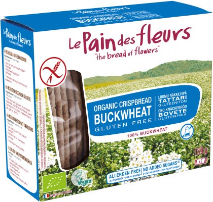 LePain des Fleurs Organic Buckwheat Crispbread NAS  150g