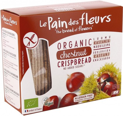LePain des Fleurs Organic Chestnut Crispbread NAS  150g