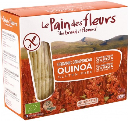 LePain des Fleurs Organic Quinoa Crispbread  150g