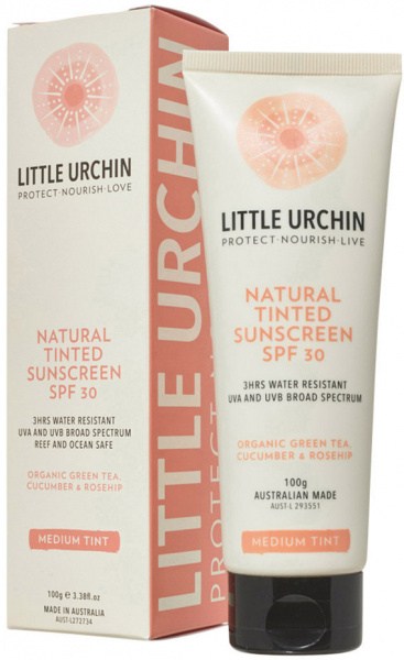LITTLE URCHIN Natural Tinted Sunscreen SPF 30 100g