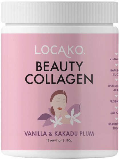 LOCAKO Beauty Collagen Vanilla & Kakudu Plum 180g