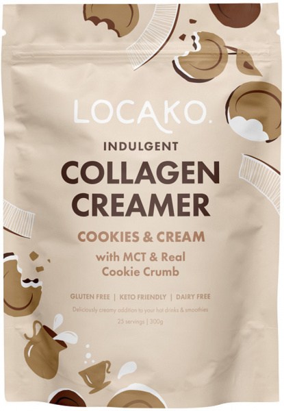 LOCAKO Collagen Creamer Indulgent (Cookies and Cream) 300g