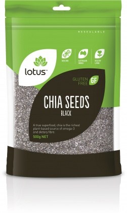 Lotus Chia Seeds Black  500g