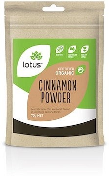 Lotus Cinnamon Organic  70g