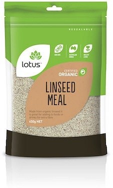 Lotus Linseed (Flaxseed) Meal Organic  450g