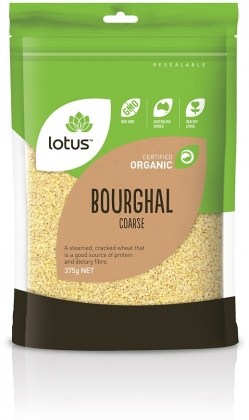 Lotus Organic Bourghal Coarse 375gm