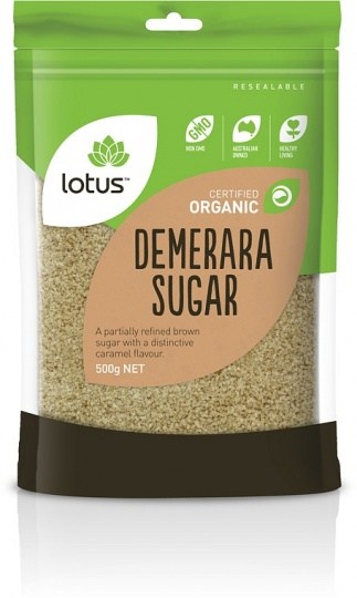 Lotus Organic Demerara Sugar 500gm
