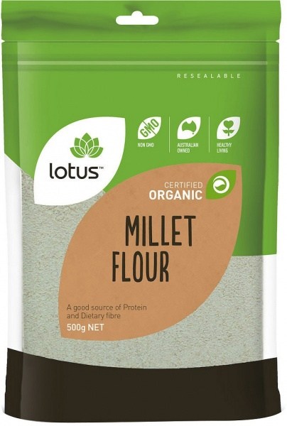 Lotus Organic Millet Flour 500gm