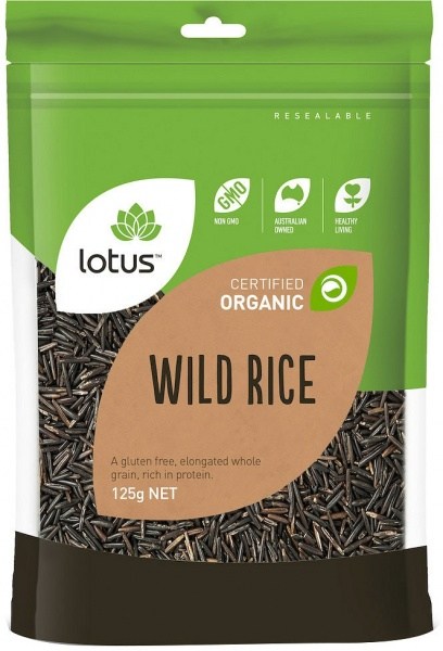 Lotus Organic Wild Rice 125g
