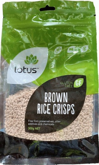 Lotus Rice Crisp Brown  300g