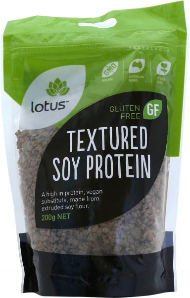 Lotus Texture Soy Protein (TVP) 200gm