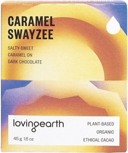 Loving Earth Caramel Swayzee Dark Chocolate 11x45g