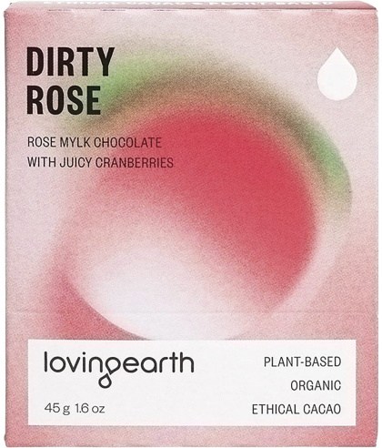 Loving Earth Dirty Rose Rose Mylk Chocolate 11x45g