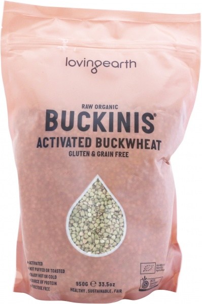 Loving Earth Organic Activated Buckinis 950g