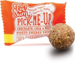 Luv Sum Natural Energy & Protein Balls Chocolate, Chia & Nut  12x42gm