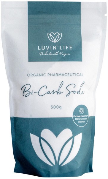 LUVIN' LIFE Bi-Carb Soda Organic Pharmaceutical 500g