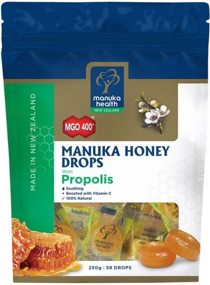 Manuka Health MGO 400+ Manuka Honey & Propolis Lozenges 250g