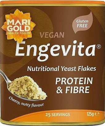 Marigold Engevita Yeast Flakes (Brown) 125gm FEB23