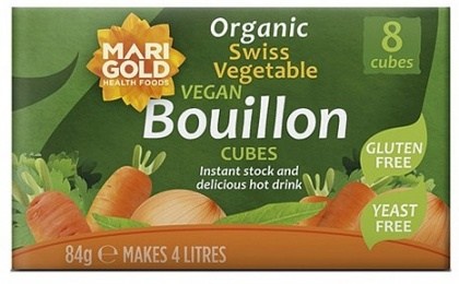 Marigold Vege BouillonCubesYeastFree  (Green)84g