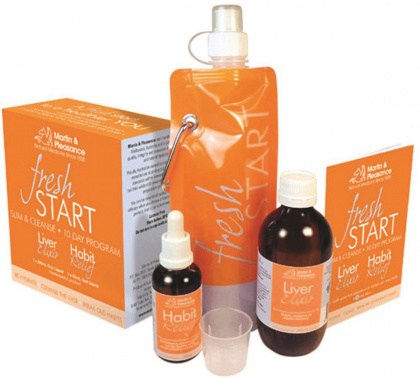 MARTIN & PLEASANCE Fresh Start (Slim & Cleanse 10 Day Program) Pack (contains: 1 each of Liver Elixi