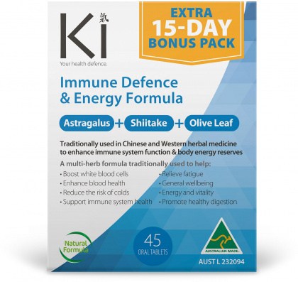 Martin & Pleasance Ki Immune Defence & Energy Formula 30tabs