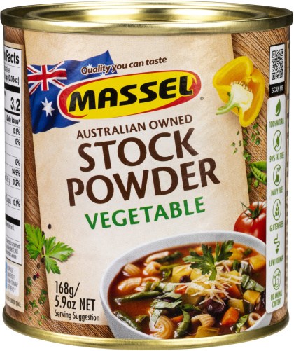 Massel Plant Based Stock Powder Vegetable  168g
