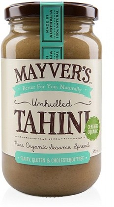 Mayvers Organic Unhulled Tahini  385gm