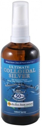 Medicines From Nature Ultimate Colloidal Silver Spry 100ml