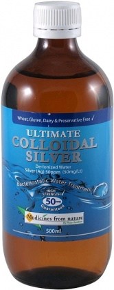 Medicines From Nature Ultimate Colloidal Silver50PPM 500ml