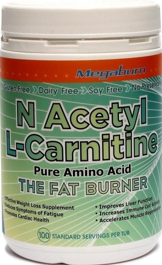 Megaburn N Acetyl L-Carnitine Powder 200g