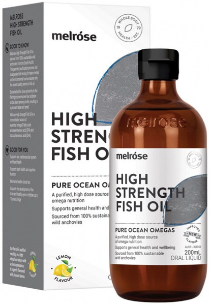 MELROSE Ultra Premium High Strength Fish Oil 200ml