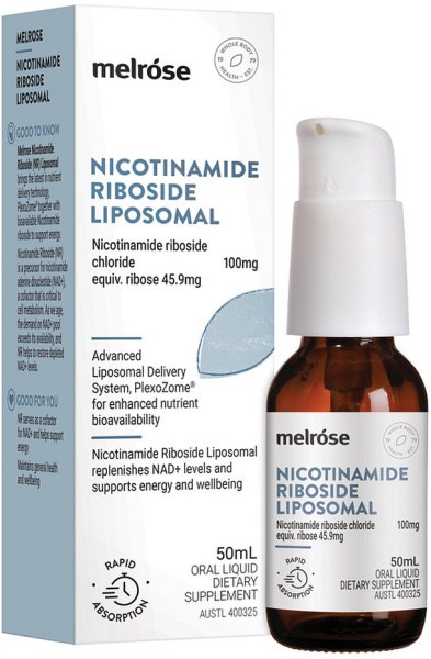 MELROSE Liposomal Nicotinamide Riboside Oral Liquid 50ml