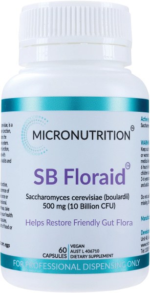 Micronutrition SB Florid (Saccharomyces cerevesiae (Boulardii)) 60Vege Caps
