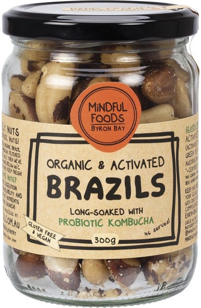 Mindful Foods Brazil Nuts Organic & Activated 300g