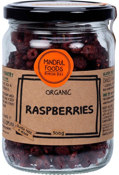 Mindful Foods Raspberries Organic 300g