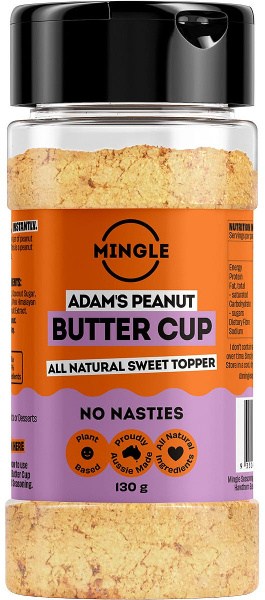 Mingle Adam's Peanut Butter Cup All Natural Sweet Topper 130g