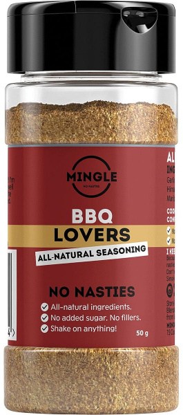 Mingle Backyard Barbeque All Natural Seasoning 10x50g