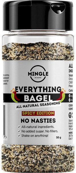 Mingle Everything Bagel - Spicy Edition All Natural Seasoning 10x50g