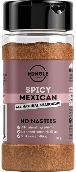 Mingle Spicy Mexican All Natural Seasoning 10x50g