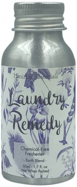 MINIMAL ESSENTIALS Laundry Remedy (Chemical-Free Freshener) Earth Blend 50ml