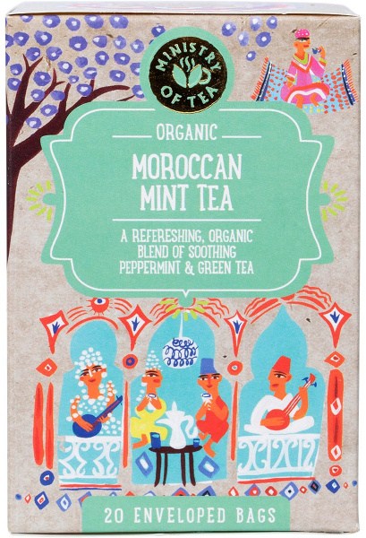 Ministry of Tea Organic Moroccan Mint Tea Tea Bags 20pk