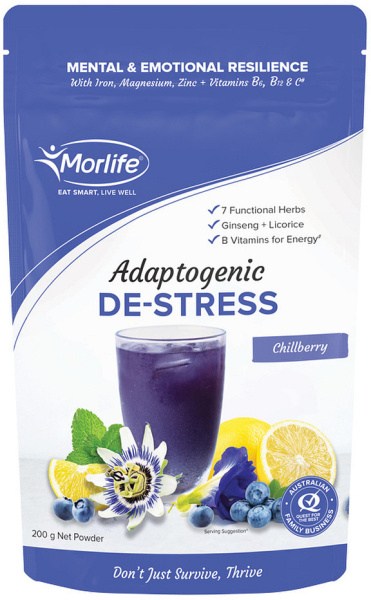MORLIFE Adaptogenic De-Stress Chillberry 200g
