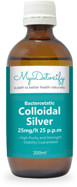 My Detoxify Bacterostatic Colloidal Silver 200ml