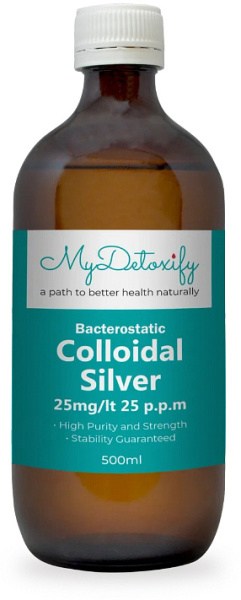 My Detoxify Bacterostatic Colloidal Silver 500ml