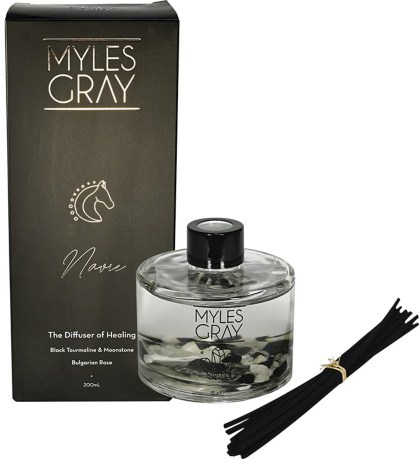 Myles Gray Crystal Infused Reed Diffuser Bulgarian Rose 200ml