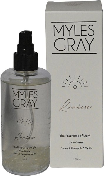 Myles Gray Crystal Infused Room Spray Coconut, Pineapple &Vanilla 200ml