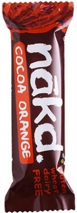 Nakd GF Cocoa Orange Bar 18x35g
