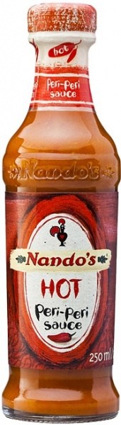Nandos Hot Peri Peri Sauce 250mL
