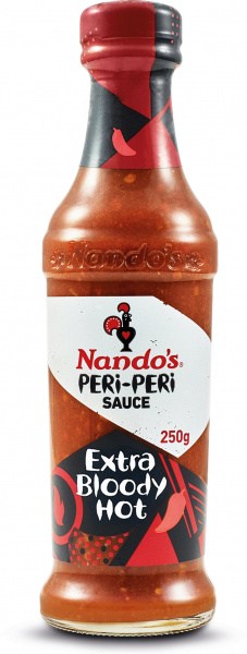 Nandos Peri Peri Sauce Extra Bloody Hot 250g
